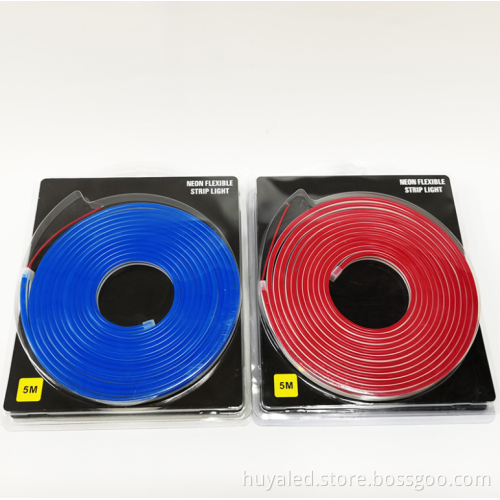 Slim Silicone IP67 Waterproof Flexible LED Strip - SMD2835 12V/24V 6mm/8mm LED Flex Neon